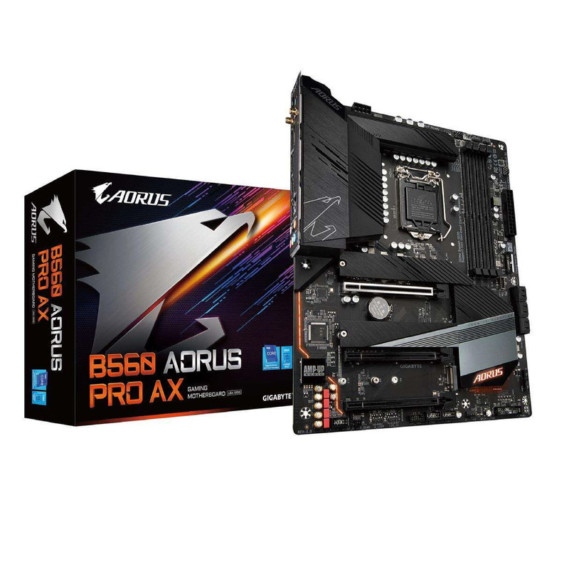 Gigabyte Aorus B560 PRO AX WiFi - DDR4 LGA 1200 Motherboard - اللوحة الأم